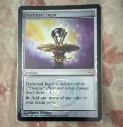 MTG Darksteel Ingot Foil Arena Promo NM - Image 1