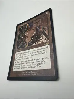 Tangle Wire MTG Nemesis Rare MP Magic: The Gathering 2 - Image 2
