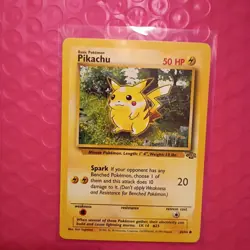 Pikachu Jungle Set 60/64 Common Pokemon Card Unlimited Edition - Image 1
