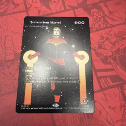 MTG Heaven-Sent Marvel #41 Marvel Magic The Gathering Mythic Rare NM - Image 1