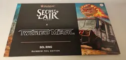 Magic The Gathering Secret Lair Twisted Metal Sol Ring Rainbow Foil - New Sealed - Image 3