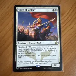 Voice Of Victory - N/M - Tarkir Dragonstorm - Magic The Gathering MTG - Image 1