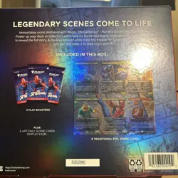 MTG Spider-Man scene box Magic the gathering new and sealed Slight damage to box - Image 4