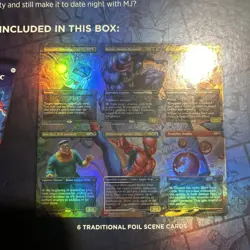 MTG Spider-Man scene box Magic the gathering new and sealed Slight damage to box - Image 5