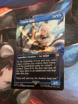 MTG Magic: The Gathering Final Fantasy Y’SHTOLA RHUL (Borderless) Mythic Rare - Image 2