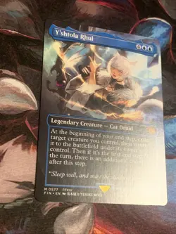 MTG Magic: The Gathering Final Fantasy Y’SHTOLA RHUL (Borderless) Mythic Rare - Image 3