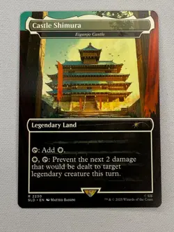 Castle Shimura - Eiganjo Castle Secret Lair Drop Series Magic: The Gathering NM - Image 1