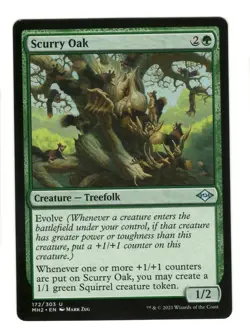 Scurry Oak 172 Uncommon Modern Horizons 2 Magic: The Gathering Near Mint - Image 1