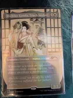 Michiko Konda, Truth Seeker Secret Lair Drop Foil - Image 1