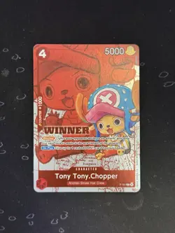 2026 One Piece EN Tony Tony Chopper Tournament Pack Vol. 2 Winner #P-101 - Image 1