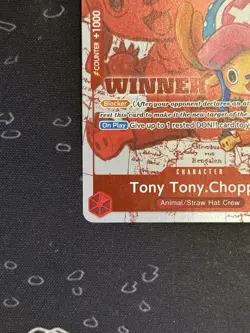 2026 One Piece EN Tony Tony Chopper Tournament Pack Vol. 2 Winner #P-101 - Image 2