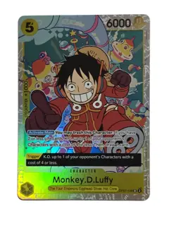 Monkey D Luffy OP07-109 SR 500 Years in the Future ENGLISH One Piece - Image 1