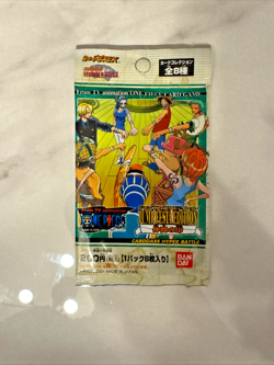 One Piece Carddass Hyper Battle Jump Festa Booster Pack unopened Japanese 1 Pack - Image 1