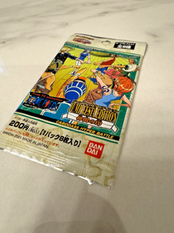 One Piece Carddass Hyper Battle Jump Festa Booster Pack unopened Japanese 1 Pack - Image 3