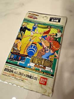One Piece Carddass Hyper Battle Jump Festa Booster Pack unopened Japanese 1 Pack - Image 4