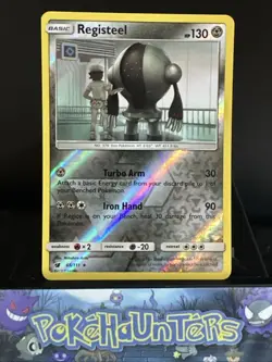 Pokemon Card Registeel 68/111 Crimson Invasion Reverse Holo Rare NM - Image 1