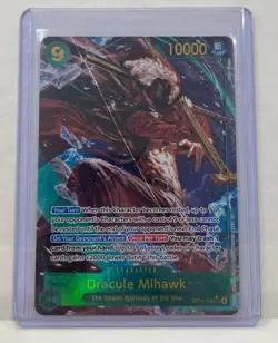 Dracule Mihawk (Alternate Art, Secret Rare, Foil) - The Seven Warlords (OP14-11… - Image 1