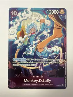 One Piece Monkey.D.Luffy P-099 Promo ENGLISH - Image 1