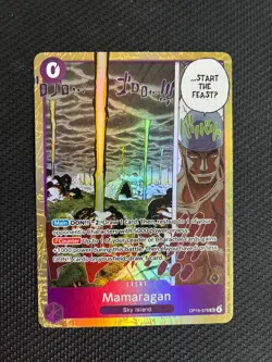 One Piece TCG Mamaragan OP15-078 SR Adventure on Kami’s Island English - Image 1