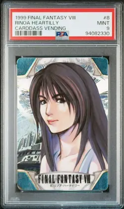 POP2 1999 PSA 9 Rinoa Heartilly #8 Final Fantasy Ⅷ Trading Card SquareEnix Japan - Image 1