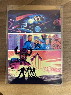 MTG, The Coming of Galactus Art Card 20/45 Art Series: Marvel Super Heroes Reg - Image 1