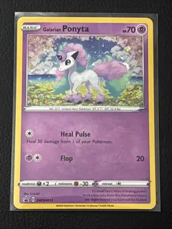 Galarian Ponyta - Promo SWSH: Sword & Shield Cards SWSH013 2020 Cosmos Holo - Image 1