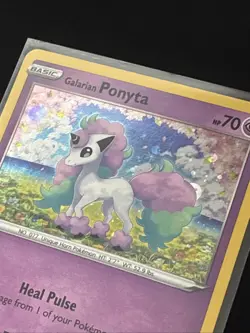 Galarian Ponyta - Promo SWSH: Sword & Shield Cards SWSH013 2020 Cosmos Holo - Image 3