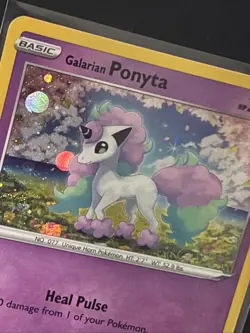 Galarian Ponyta - Promo SWSH: Sword & Shield Cards SWSH013 2020 Cosmos Holo - Image 4
