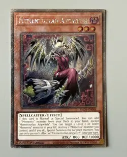 Konami Yu-Gi-Oh! Mementotlan Angwitch QCSR Quarter Century RA04-EN048 1st Ed - Image 1