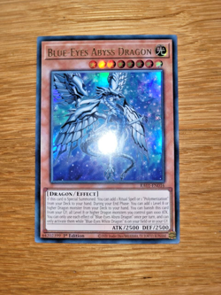 Yugioh Blue Eyes Abyss Dragon RA01-EN016 Ultra Rare English 1st Edition - Image 1