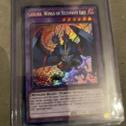 Yugioh Garura, Wings of Resonant Life RA02-EN024 Secret Rare 1st Edition - Image 1