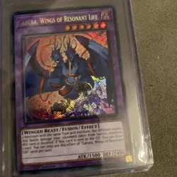 Yugioh Garura, Wings of Resonant Life RA02-EN024 Secret Rare 1st Edition - Image 2