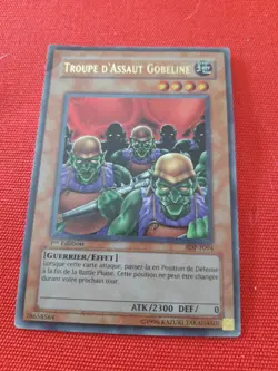 TROUPE D'ASSAUT GOBELINE SDP-F094 HOLO RARE 1ERE EDITION CARTE YU-GI-OH! FR - Image 1