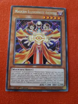 MAGICIEN ILLUSIONNISTE ANONYME LED2-FR002 1ERE EDITION RARE CARTE YU-GI-OH! FR - Image 1