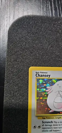 Chansey 3/102 Holo 1999 WOTC Pokemon TCG Base Set Unlimited Rare Card LP Vintage - Image 3