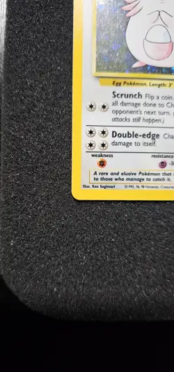 Chansey 3/102 Holo 1999 WOTC Pokemon TCG Base Set Unlimited Rare Card LP Vintage - Image 5