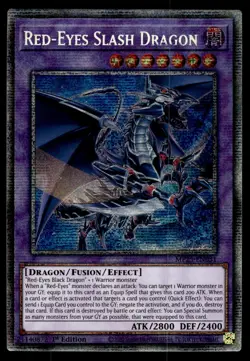 RED-EYES SLASH DRAGON - MP25-EN031 Starlight Rare 2025 Mega-Pack Yu-Gi-Oh NM - Image 1