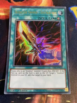 Yugioh - Inzektor Sword - Zektkaliber *Ultra Rare* GFP2-EN156 (NM) - Image 1