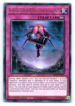 Kashtira Preparations - MP23-EN211 - Ultra Rare 1st Edition Yugioh - Image 1