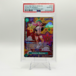 PSA 10 Jewelry Bonney SP Special Alt Art OP08 ST02-007 2024 One Piece EN GEM MT - Image 1