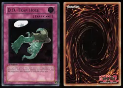 D.D. Trap Hole (UTR) CRV-EN057 Ultimate Rare 1st Edition YU-GI-OH - Image 3