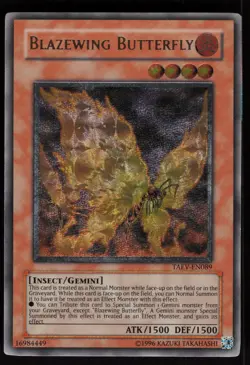 Blazewing Butterfly (UTR) TAEV-EN089 TWED ENHANCED Ultimate Rare YU-GI-OH - Image 1
