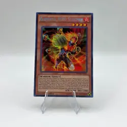 Konami Yu-Gi-Oh! Elemental HERO Blazeman WSUP-EN022 World Superstars 1st Ed - Image 1