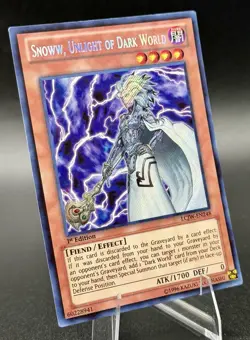 Yu-Gi-Oh! TCG Snoww, Unlight of Dark World 1st Edition LCJW-EN248 FOIL - Image 2