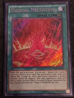Yugioh! Magical Meltdown FUEN-EN034 Fusion Enforcers Secret NM - Image 1