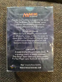 MTG Planar Chaos Rituals of Rebirth Theme Deck Factory Sealed - Image 2