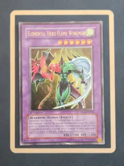 Yu-Gi-Oh! - Elemental HERO Flame Wingman - TLM-EN035 - Ultimate Rare 1st ED - Image 1