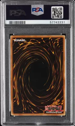 2002 YU-GI-OH! MRD-METAL RAIDERS #027 SUIJIN PSA 8 - Image 2