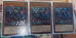 Yugioh! 3x/Playset Diabellstar the Black Witch OP26-EN001 Ultimate Rare NM - Image 1