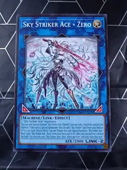 Near Mint Yugioh Sky Striker Ace = Zero - L26D-ENS34 - 1st Common NM/MINT - Image 1
